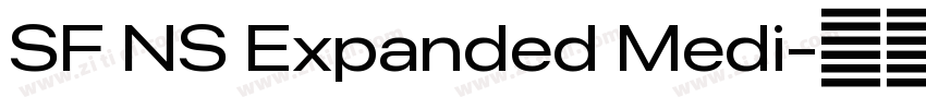 SF NS Expanded Medi字体转换 SF NS Expanded Medi字体转换